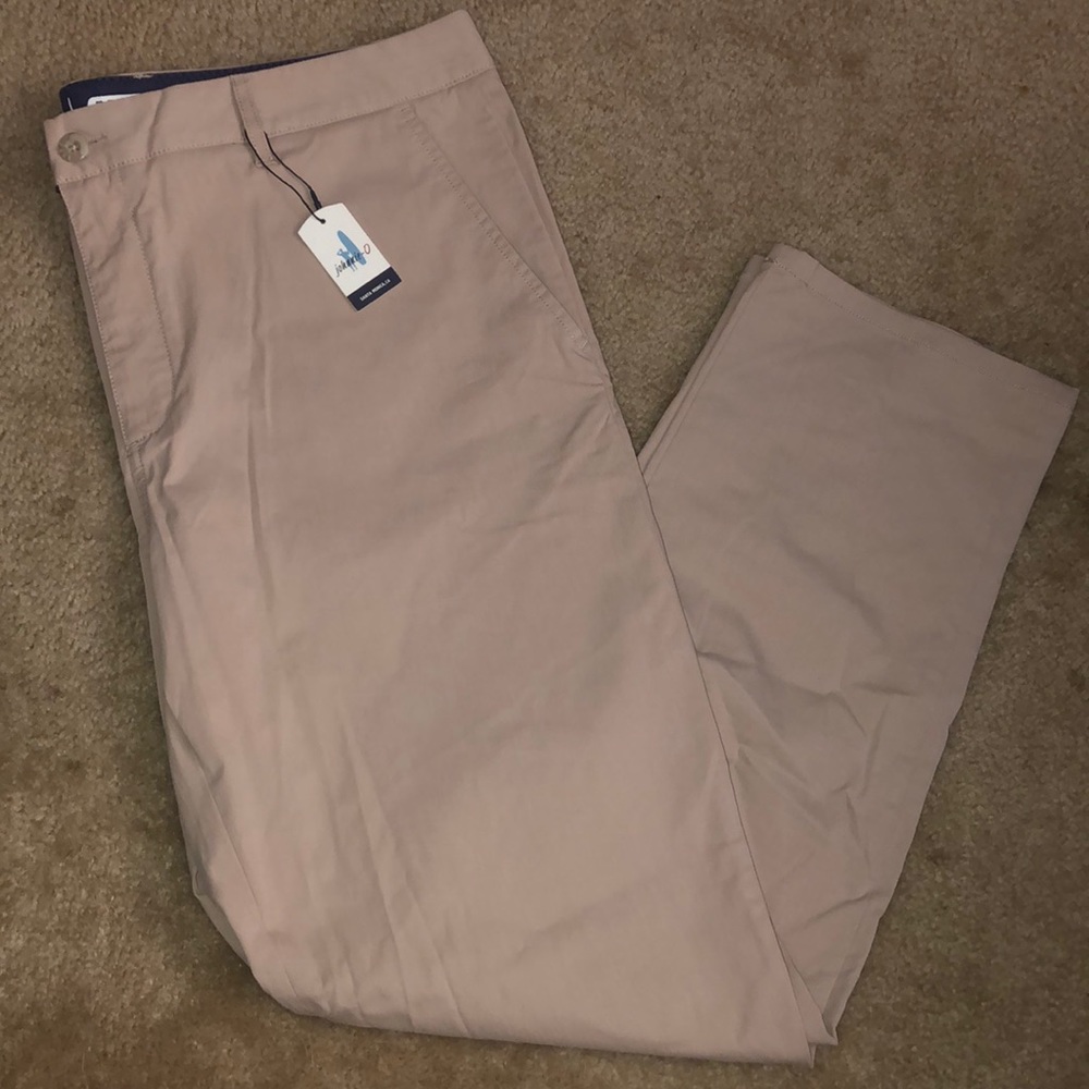 Johnnie-O prep performance khaki pants.